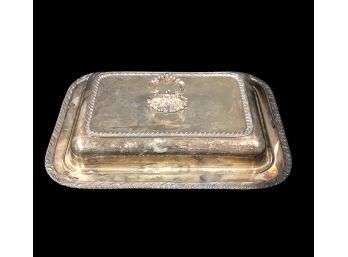 Silverplate Rectangle Chaffing Dish