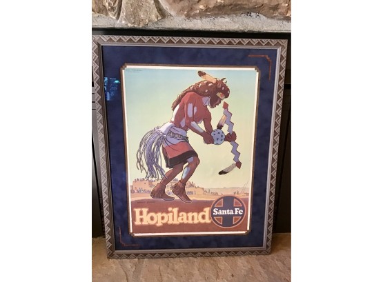 Hopiland Print Framed
