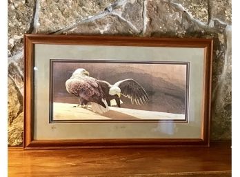 Framed Limited Edition Signed And Numbered Print By Scott Kennedy Cliff Dweller