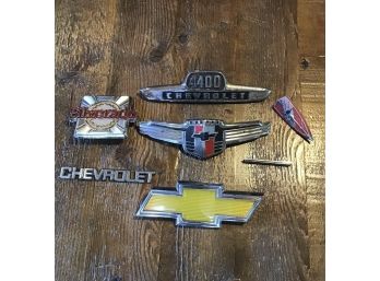 Lot Of 7 Assorted  Vintage Chevrolet Car Accessories