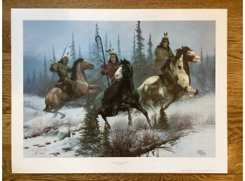 Chuck DeHaan Signed Limited Edition The Encounter AP 61/75