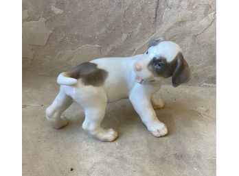 Bing And Grondahl Pointer Porcelain Puppy