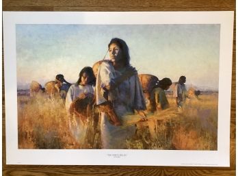 Tom Darrow Signed Limited Edition 44/50 The White Fields