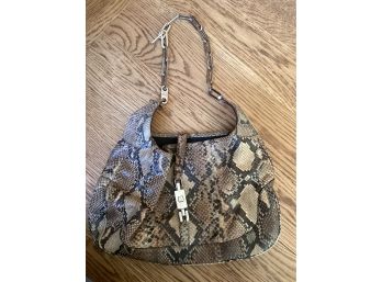 Gucci Python Handbag