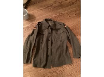 Vintage Wool German Military Jacket