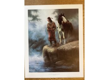 Chuck DeHaan Signed Limited Edition AP 61/75 Appeasing The Water People