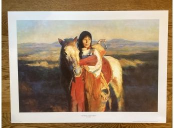 Tom Darrow Signed And Numbered Mother And Child 43/50