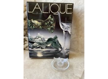 Lalique Coffee Table Book And Lalique Ring Holder