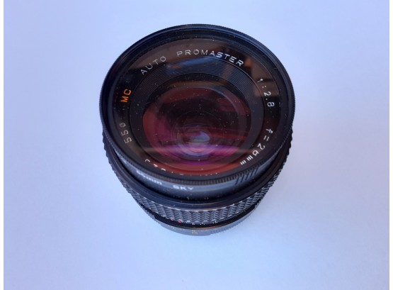 Auto Promaster 28mm Lens