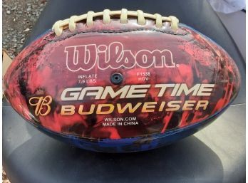Wilson Game Time Budweiser Football