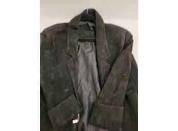 Black Suede Vintage Jacket