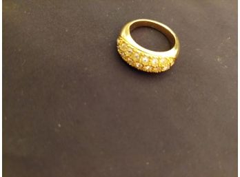 Costume Ring With Stones