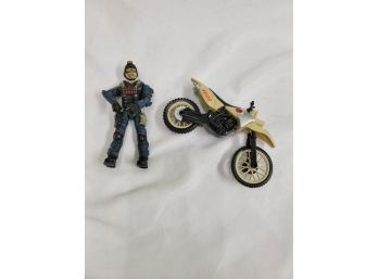 G.I. Joe Action Figure & Motorcycle