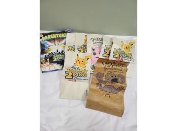 Pokemon 2000 Burger King Promotional Items