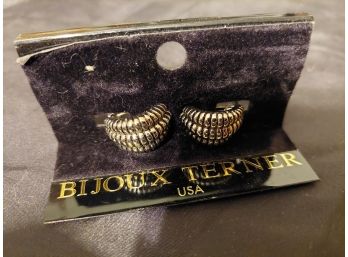Bijoux Terner Vintage Clip On Earrings