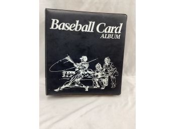 Binder Full Of Baseball Cards