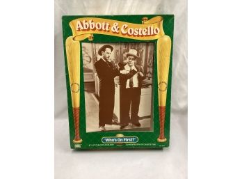 Ideal Abbott & Costello Who's On First Toy
