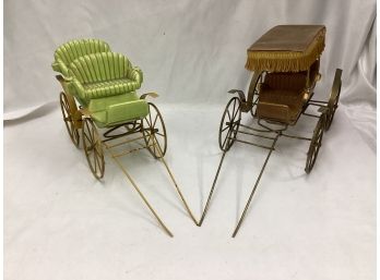 Two Antique Carriages