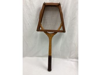 Vintage Novasirt Tennis Racket With Holder