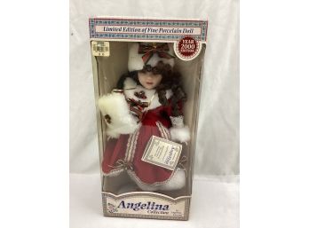 Angelina Collection Porcelain Doll