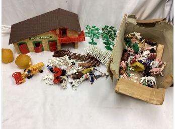 Lot Of Vintage Farm Toys