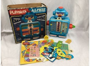 Vintage Playskool Alphie Toy