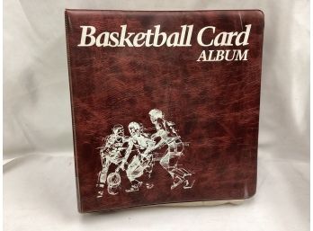 Album Full Of Basketball Cards