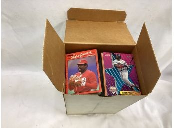 Box Full Of Baseball Cards