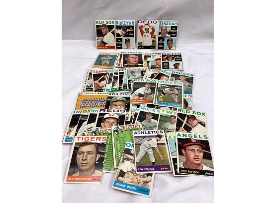 1960's Baseball Card Lot