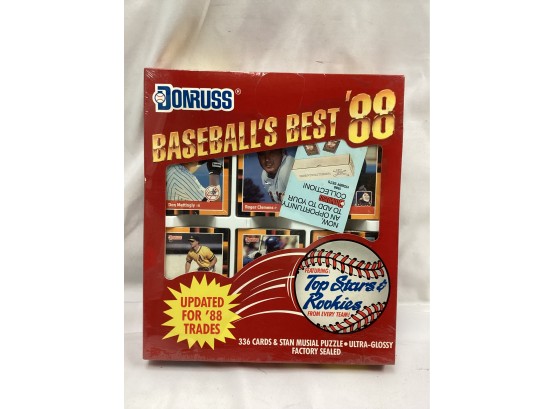 '88 Donruss Baseball's Best Set - Factory Sealed