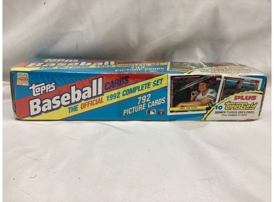 1992 Topps Baseball Card Box - Factory Sealed