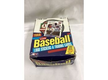 1988 Fleer Baseball Card Packs - All Factory Sealed