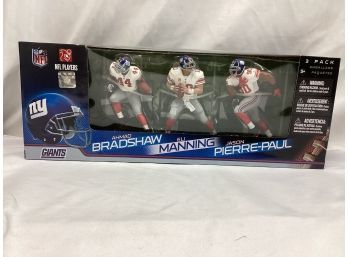 Bradshaw, Manning, Pierre-paul - NY Giants Action Figures