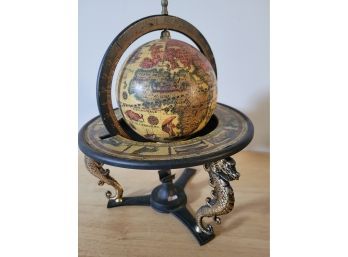 Old World Zodiac Globe