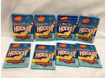 1991 Topps Hockey Trading Cards - Factory Sealed