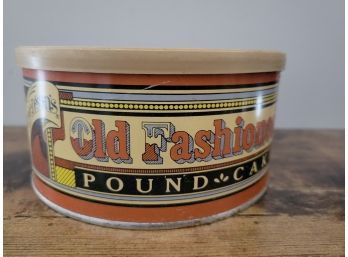 Benson's Old Fashioned Poundcake Advertising Tin