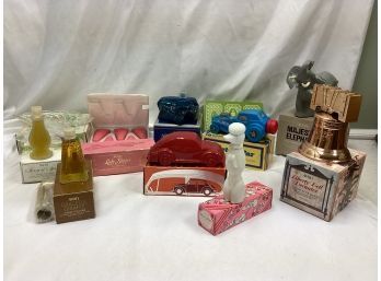 Avon Decanters, Soaps, And More Lot