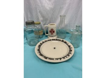 Lot Of Vintage Items - Bottles, Steins And More