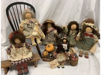 Large Lot Of Lizzie High Dolls