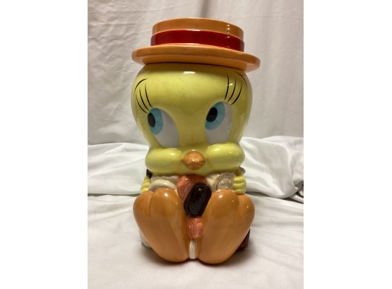 Looney Tunes Tweety Bird Ceramic Cookie Jar