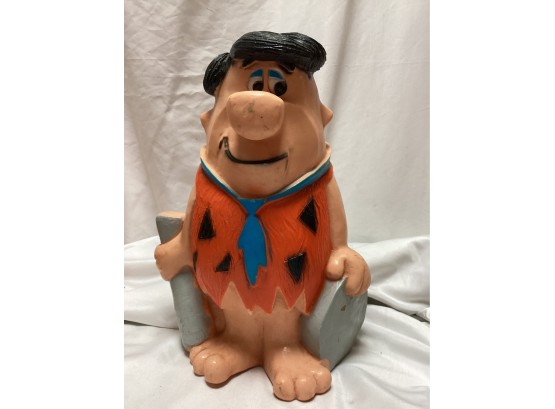 1970s Fred Flinstone Coin Bank