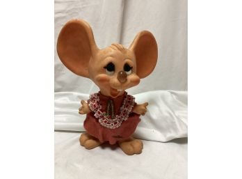 1970s Huron Products Large Eared Mouse Figure