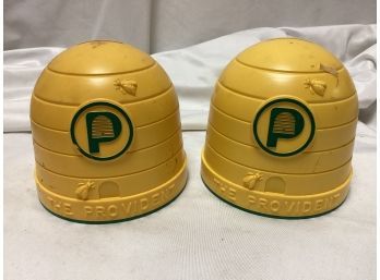 The Provident Bee Hive Coin Bank - Two Banks