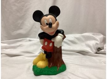 Walt Disney's Mickey Mouse Plastic Coin Bank