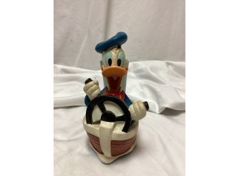 Walt Disney's Donald Duck Plastic Coin Bank - Just Toys Inc