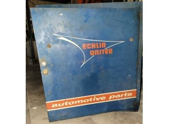 Echlin United Automotive Parts Metal Cabinet