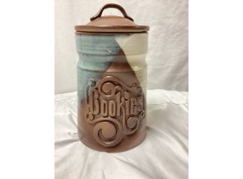 Vintage Pottery Cookie Jar