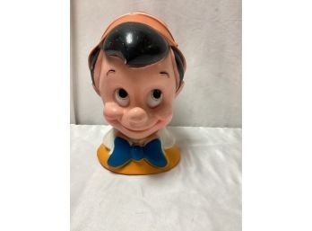 Walt Disney's Pinocchio Bust Vinyl Coin Bank