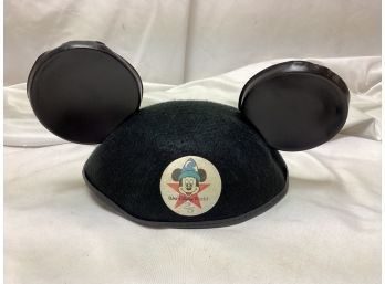 Walt Disney Co 25th Mickey Ears Hat