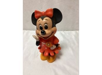 Walt Disney's Minnie Mouse Vinyl Coin Bank